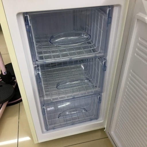 HJ453☆値下げ☆A-Stage 1ドアレトロ冷凍庫 60L ARE-F60LW 2019年製