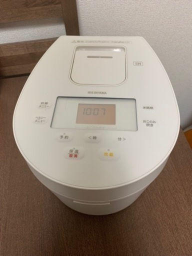 【値下げ】炊飯器3合/使用期間1年