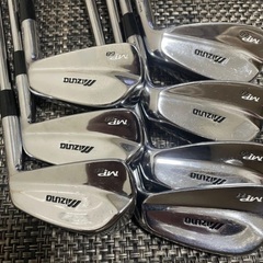 美品 ミズノ mp-68 マッスルバックアイアンセット7本（4〜P