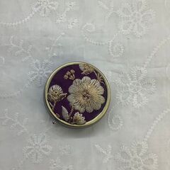 3/14(木）インド刺繍リボン小物ミニケース、ブローチワークショップ