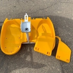 ides製 子ども用ミッキーマウス三輪車　サンバイザー付きの画像