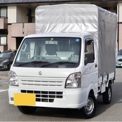 H25キャリイトラック/幌車 軽貨物 軽配送 宅配 /DA16T/走行5.4万km/検R6.1/5MT/ETC/2022年製タイヤの画像