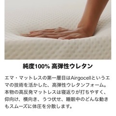 クイーンサイズ　マットレスの画像