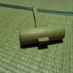 【取引成立】木槌 48mm 木製 ハンマー お譲りします。＊石川県＊美川より＊期間限定の画像