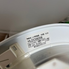 シーリングライト　LED NECの画像