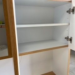 食器棚　レンジボードの画像