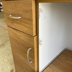 食器棚　レンジボードの画像
