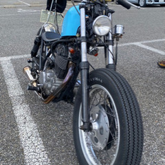 SR400フルカスタム ホバー カフェ チョッパーの画像