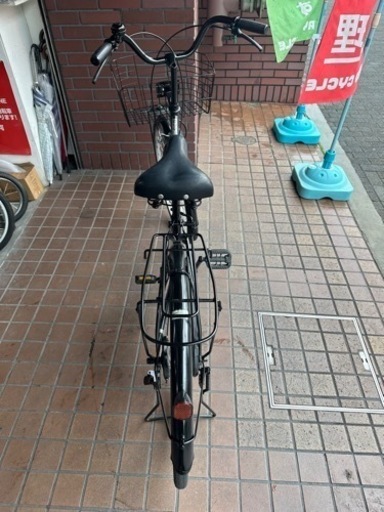 26インチ　ママチャリ　ブラック　　