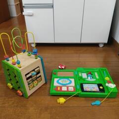 知育玩具　2つの画像