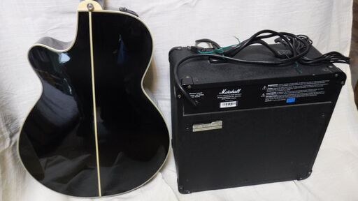 ★値下げ！！アコースティックギター　エレアコ：★takamine PT-106とアンプ：Marshall 15CDR　★中古です！！