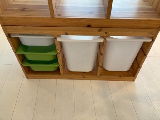 TROFAST トロファスト ウォール収納, ライトホワイトステインパイン IKEA TROFAST トロファスト収納