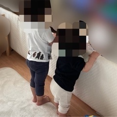 突っ張り ベビーゲート 手作り ペットフェンスの画像