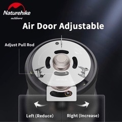 【新品】マルチストーブ ウィンター ステンレス製 火力無段階調整可能 最大2.7kw ブラック 屋外 テント キャンプ 暖房 火力調整可能 アウトドア ハイキング 夜釣り キャンプ 災害 防災用の画像