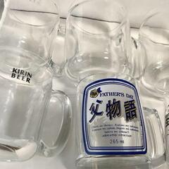 懐かしのビアジョッキ　6点セット　長期保管品　非売品の画像