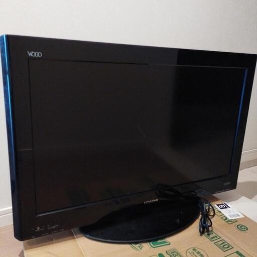 商談中　日立 液晶テレビ32型 woo　リモコン付き