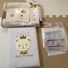 未使用！お誕生記録　メモリアルゴールドの画像