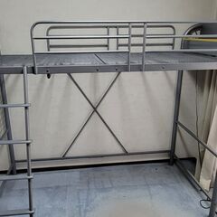 山善　宮付ロフトベッドの画像