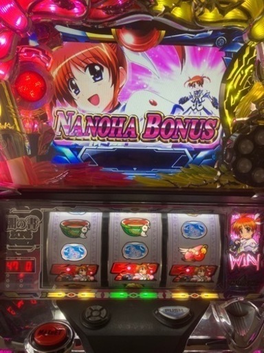 【送料込み】パチスロ 魔法少女リリカルなのは 実機 不要機付き 送料込】 パチスロ スロット実機 三洋 魔法少女リリカルなのは - メルカリ