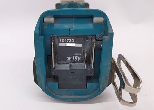  マキタ 18V 充電式インパクトドライバ TD172D ブルー 本体のみ makita 電動工具 DIY☆ 札幌市 豊平区 平岸
