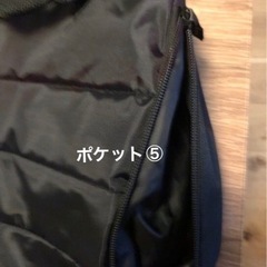 未使用！軽量、ポケット沢山リュックサック(日本生命ポイント交換品)の画像
