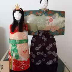 立ち雛『木目込み人形』