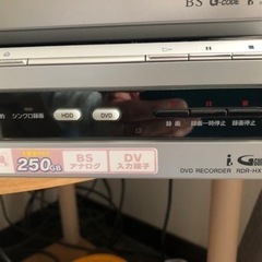 SONY DVDレコーダー RDR-HX72 250GB