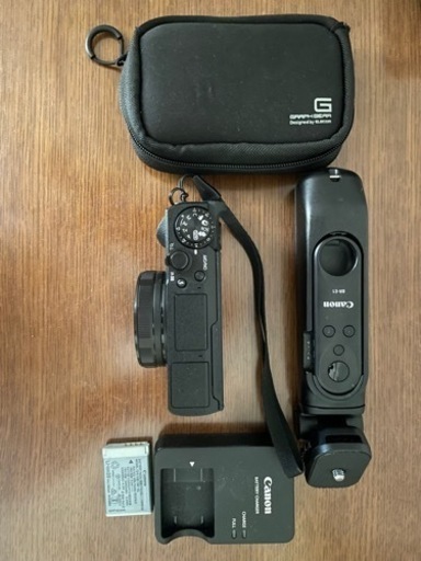 PowerShot G5X Mark ll と専用のTripod Grip HG-100TBR のセット