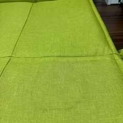 ニトリ　3wayソファ　グリーンの画像