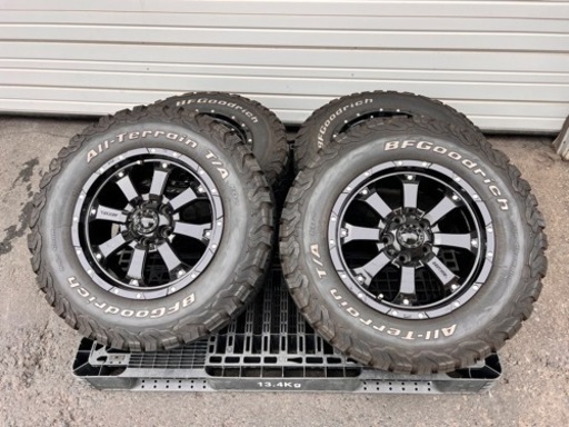 【受け渡し決定】MKW MK-46 16×7J +42 BF Goodrich 235/70R16 中古 美品