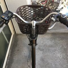 地域限定送料無料 パナソニック ビビ DX 3,1AH 新基準 子供乗せ 茶色