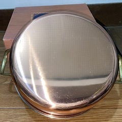 【値下げ】DELITE 銅鍋 20cm（容量2.5L）の画像