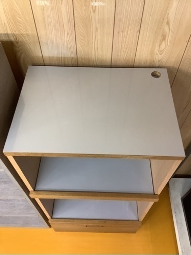 【リサイクルサービス八光】幅60cm　ウニコ　HUTTE(ヒュッテ)　レンジスタンド　レンジ台
