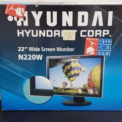 【無料】22インチ液晶モニターの画像
