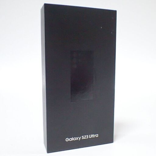 D486 Samsung Galaxy S23 Ultra 256GB 5G SIMフリー 韓国版 黒