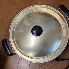 USED 大きな両手鍋　直径約30cm