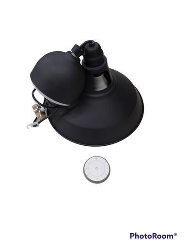 【売ります】イケヤ　ペンダントライト　E1810　ダークグレー？　リモコン付