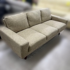 J2361 美品 使用感ほぼ無 3人掛けソファ 布地ソファ クリーニング済み 