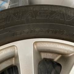 タイヤホイール4本セット（165/65R14）の画像