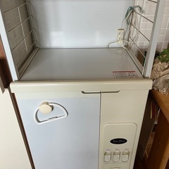 米びつ付き棚