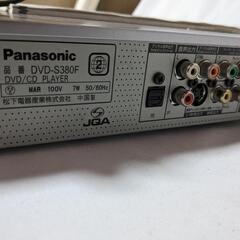 dvd-s380f DVDプレーヤー　パナソニック　の画像
