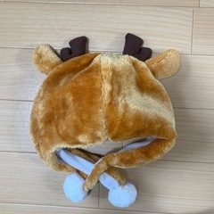 かわいい♪鹿の帽子　被り物　奈良県で購入の画像