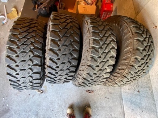 美品　ジオランダー　315/75R16 ホイール付きタイヤ