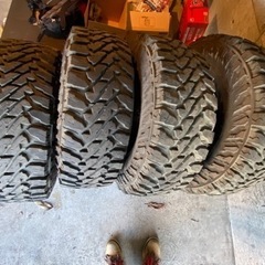 美品 ジオランダー 315/75R16 ホイール付きタイヤ