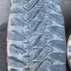 美品 ジオランダー 315/75R16 ホイール付きタイヤ