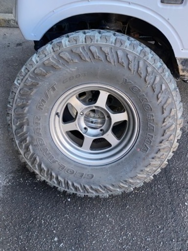 美品　ジオランダー　315/75R16 ホイール付きタイヤ