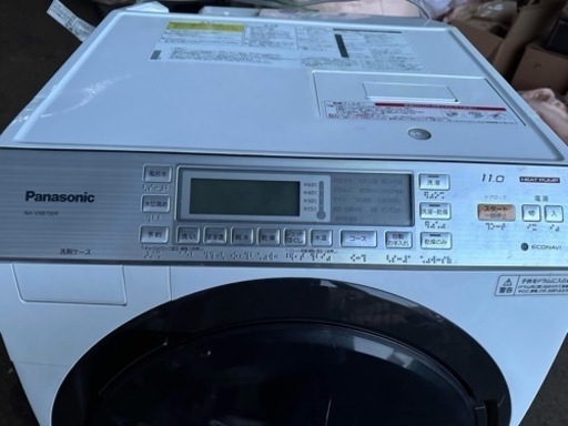 値下げPanasonic ドラム式洗濯機 2017年製 NA-VX8700R 11kg