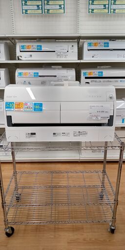 ★ジモティ割あり★ 三菱 エアコン  2.8kw 21年製 室内機分解洗浄 SJ1942