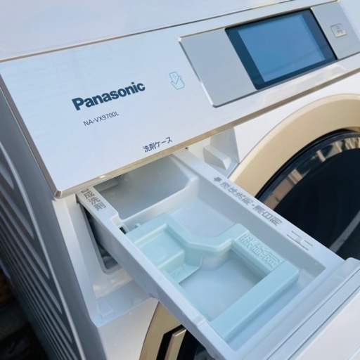 【売約済み】　Panasonic パナソニック NA-VX9700L ドラム式洗濯乾燥機 (洗濯11kg・乾燥6kg) 左開き ホワイ