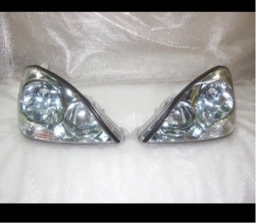 UCF30/31トヨタ30系セルシオ前期純正ヘッドライト左右スタンレー50-54